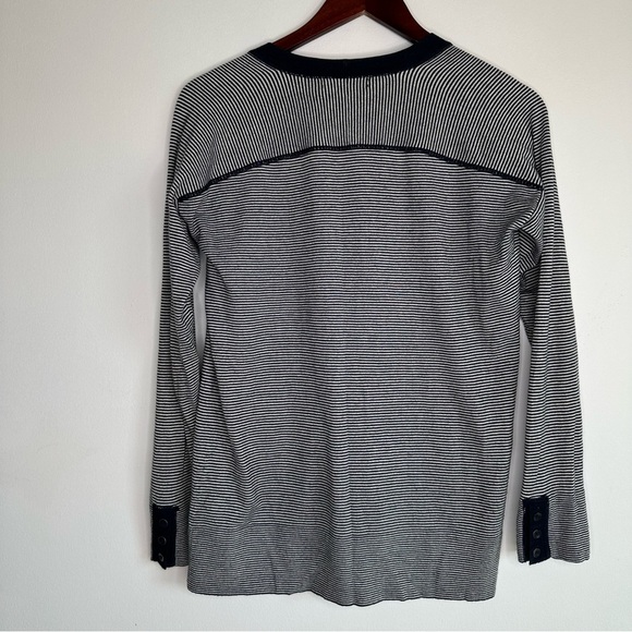 Banana Republic Cotton Modal Wool Blend Cardigan Size Petite Medium - Picture 2 of 8